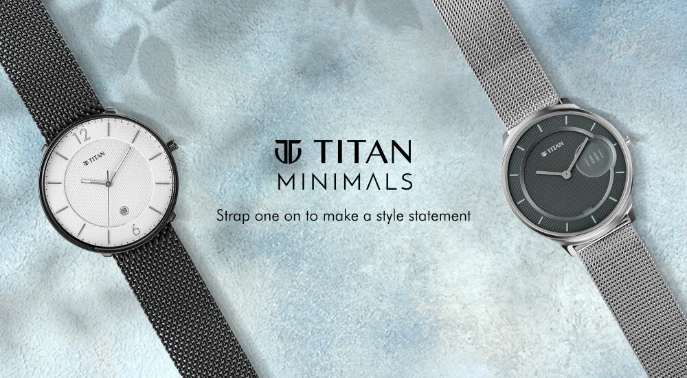 Titan minimalist watches cheap