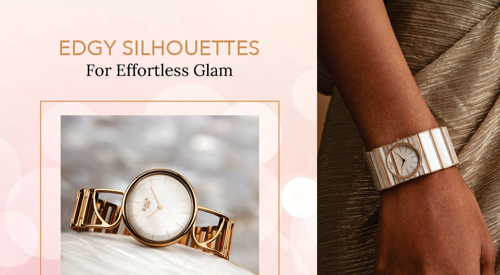 Gadgetoo Titan Raga Power Pearls Quartz Analog Mother Of Pearl Dial Metal Strap Watch For Women
