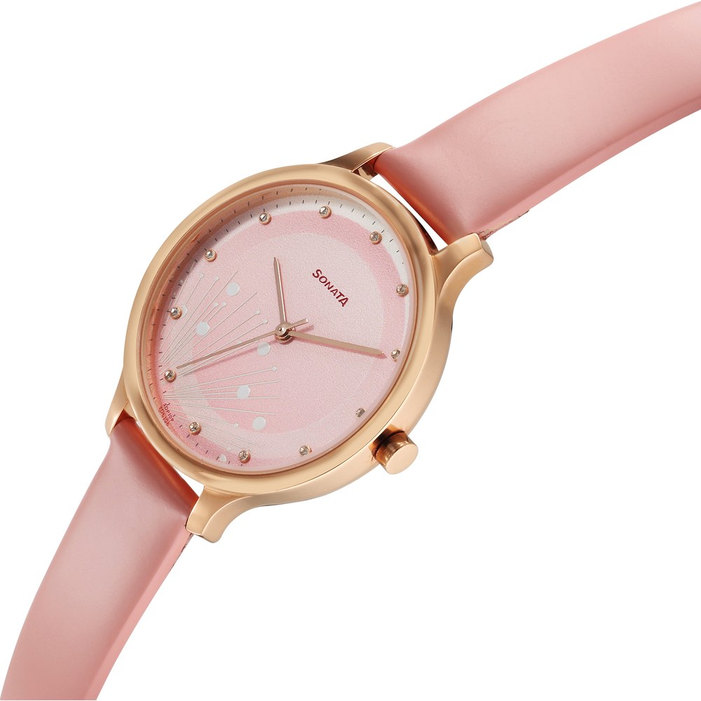 Vanessa Pink/White Watch - Bold & Stylish Timepiece main image 0