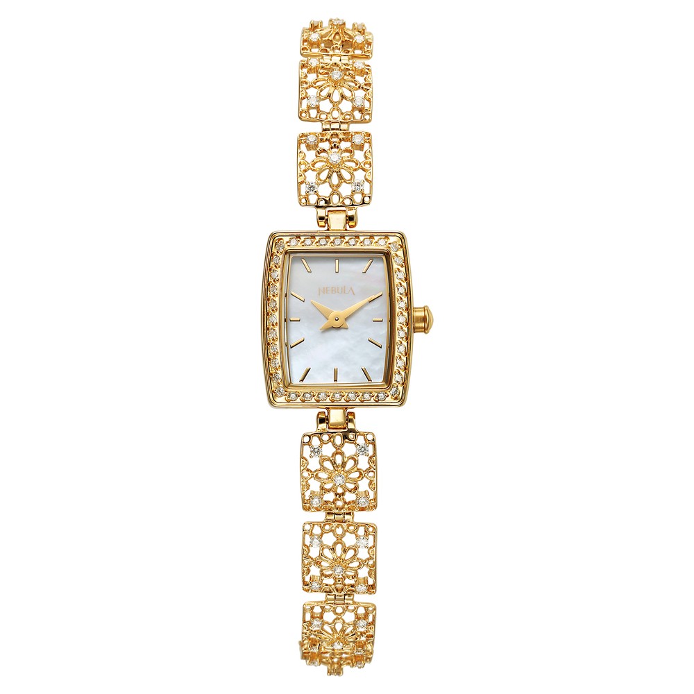 Buy Online Titan Nebula Jewels 18k Gold Analog with Diamonds Watch