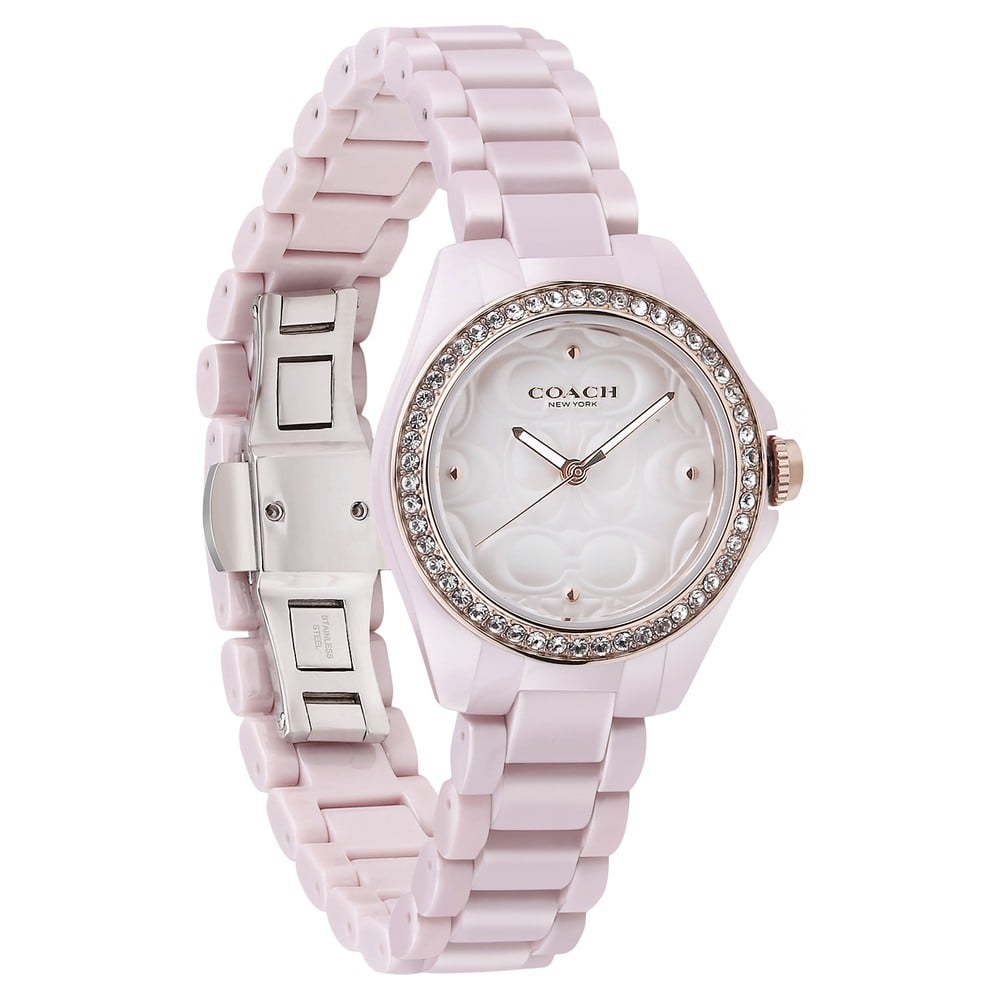 Coach white hotsell ceramic watch