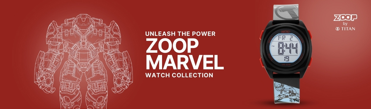 Buy Online Zoop Marvel Avengers Digital Watch with Digital Dial