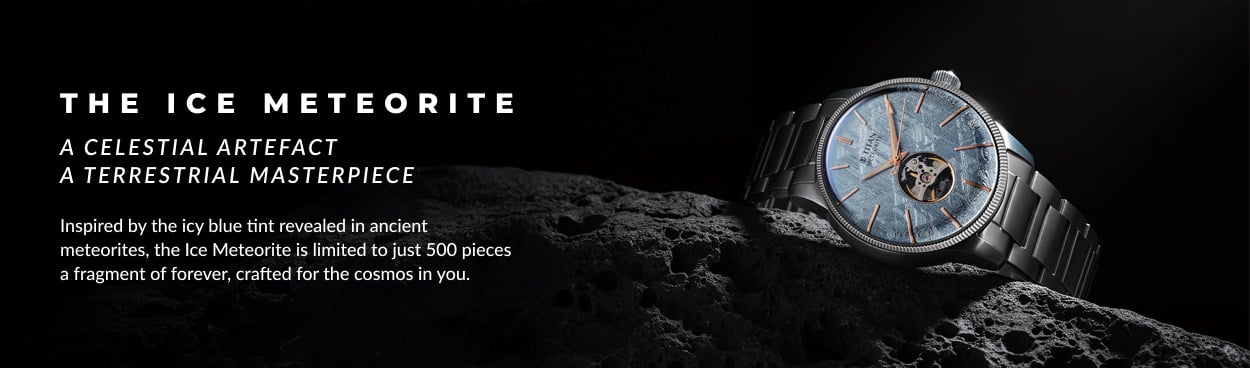 Buy Online Titan Stellar Ice Meteorite Automatic Analog with Open