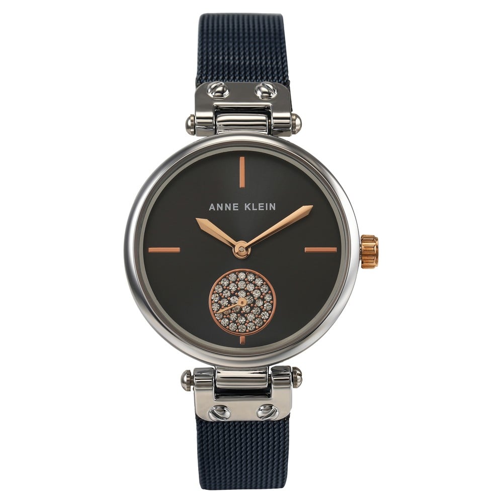 Buy Online Anne Klein Quartz Analog Blue Dial Stainless Steel