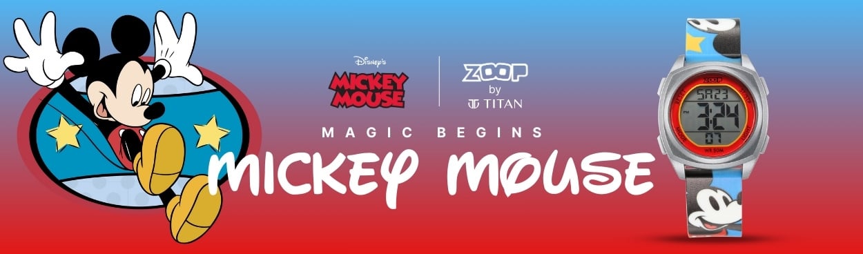 Buy Online Zoop Disney Mickey Mouse Digital Watch with Digital