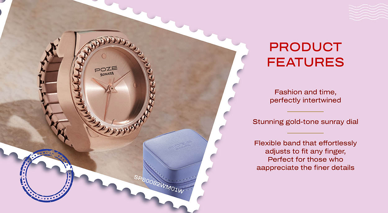 Owl Cole Watch Buy Online Sonata Poze Quartz Analog Rose Gold