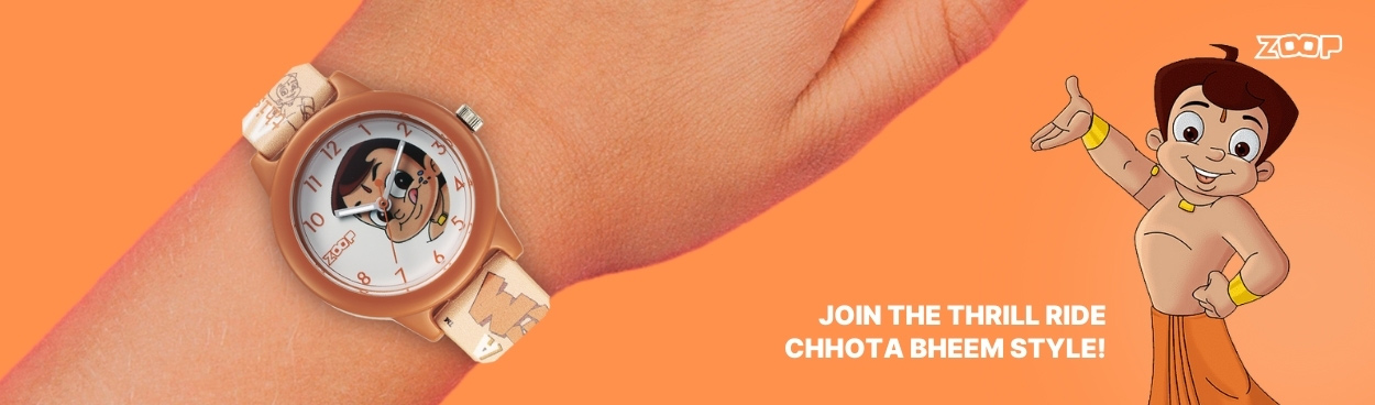 Wrist Watches Chhota Bheem Light Watch Buy Online Zoop Chhota