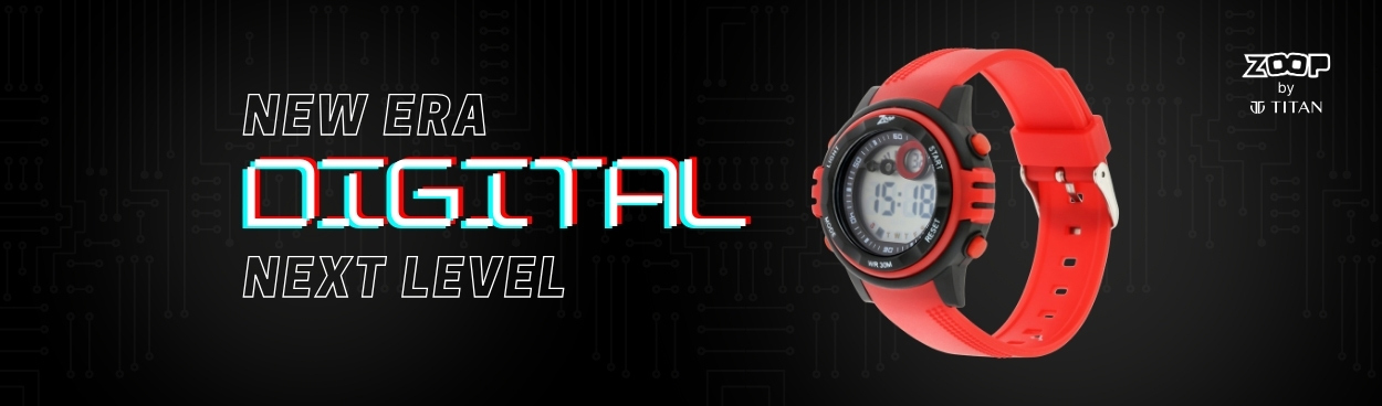 店舗用品 hoopu Buy Online Zoop Digital Watch with Digital Dial & Red Strap for