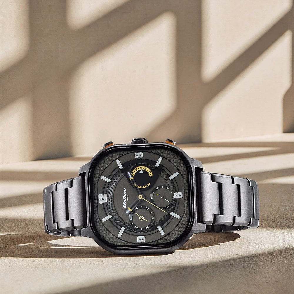 Buy Online Titan Octane Aerobatics Quartz Chronograph Anthracite