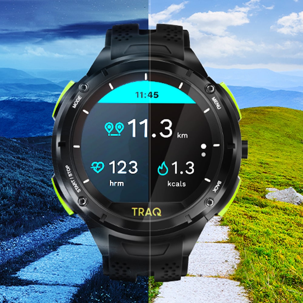 Buy Online Traq Traq Pro Digital Dial Unisex Watch With TPU Strap