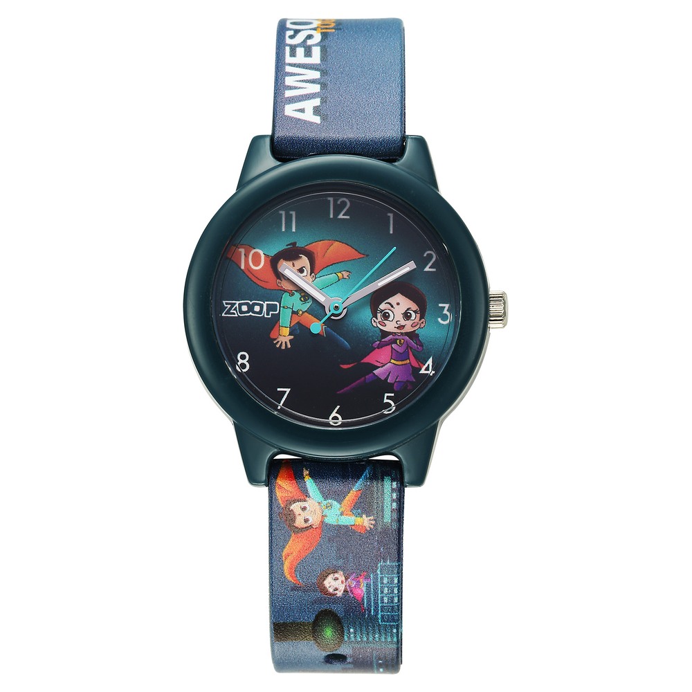 Buy Online Zoop Chhota Bheem Analog Watch with White Dial Multicoloured  Strap for Boys Girls Kids, from House of Titan 16042pp05fw Titan India