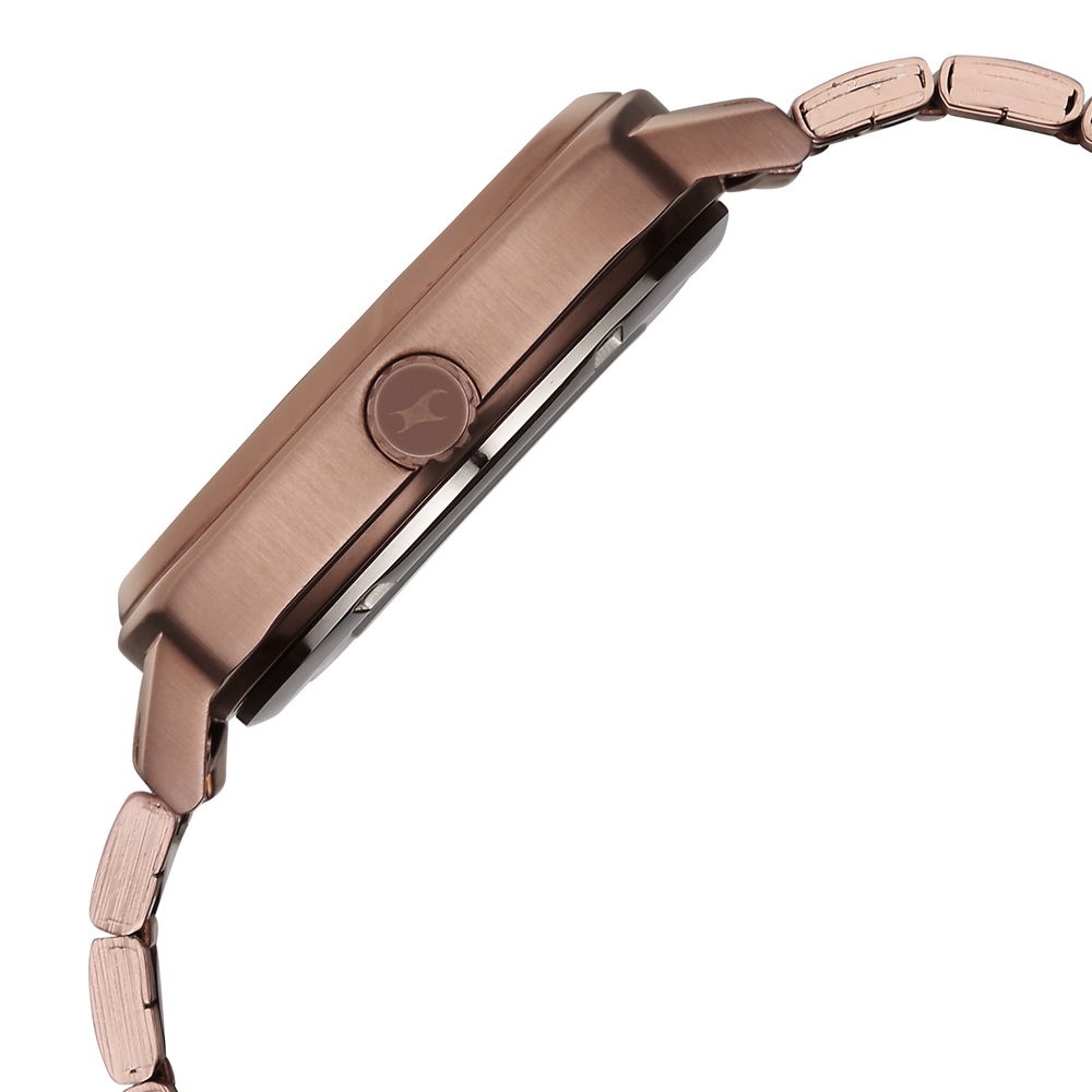 Buy Online Fastrack Automatics Collection Green Dial Brown Stainless ...