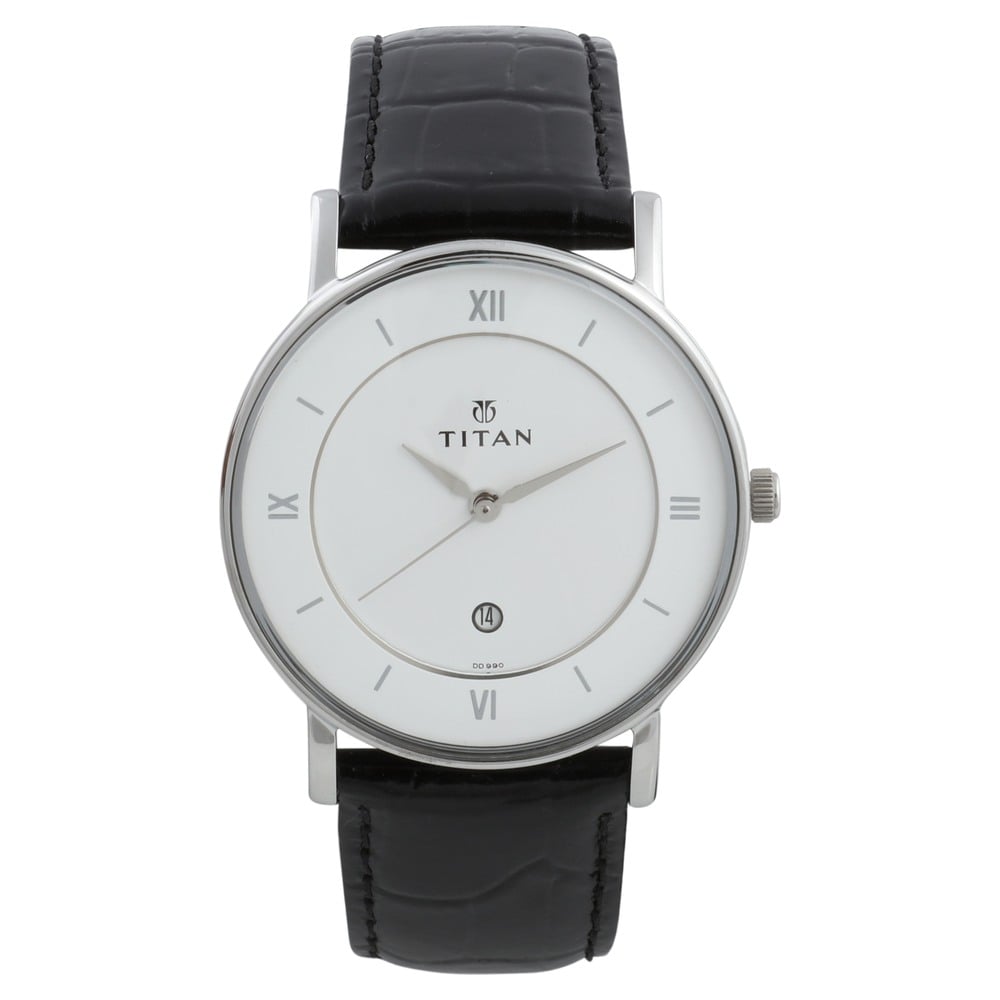 Titan watch white dial cheap