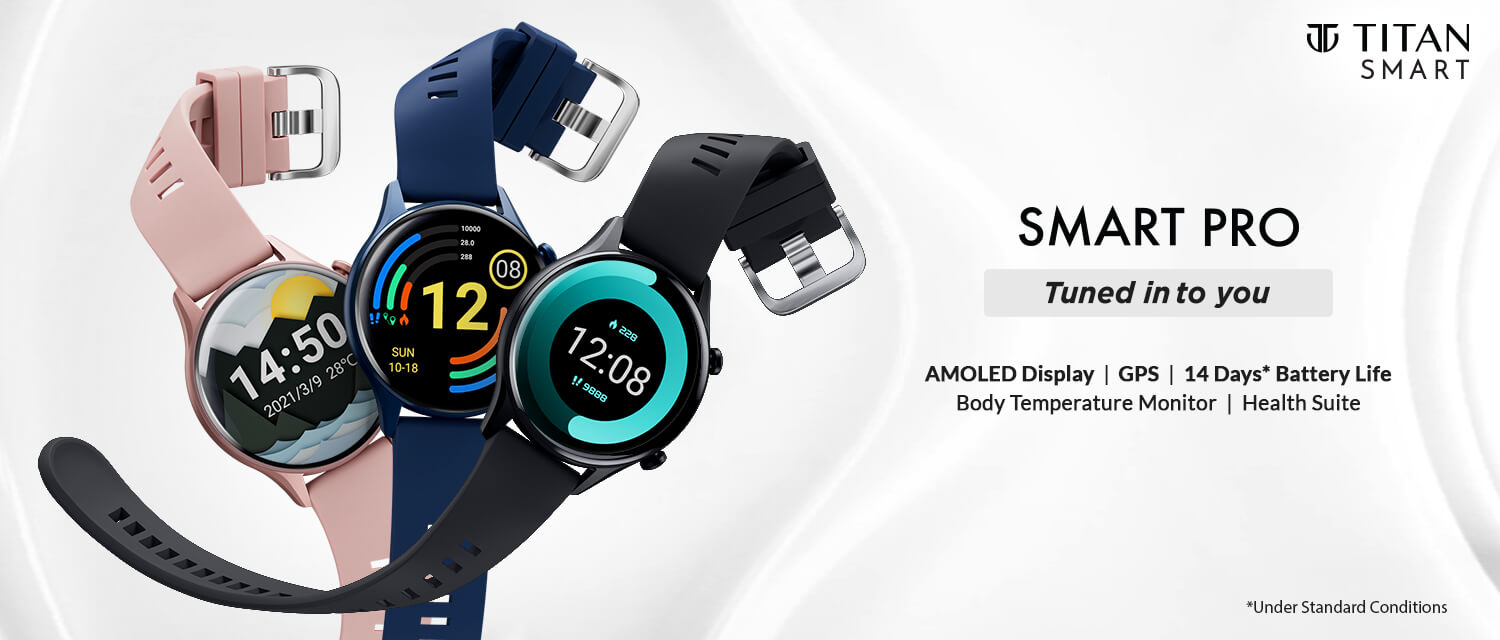 Titan raga shop smart watch
