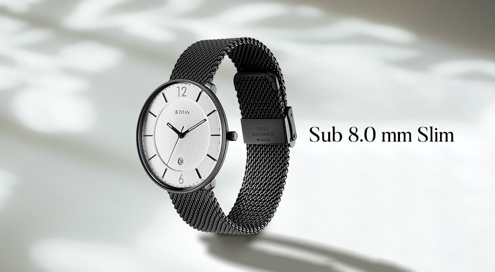 Titan on sale minimalist watches
